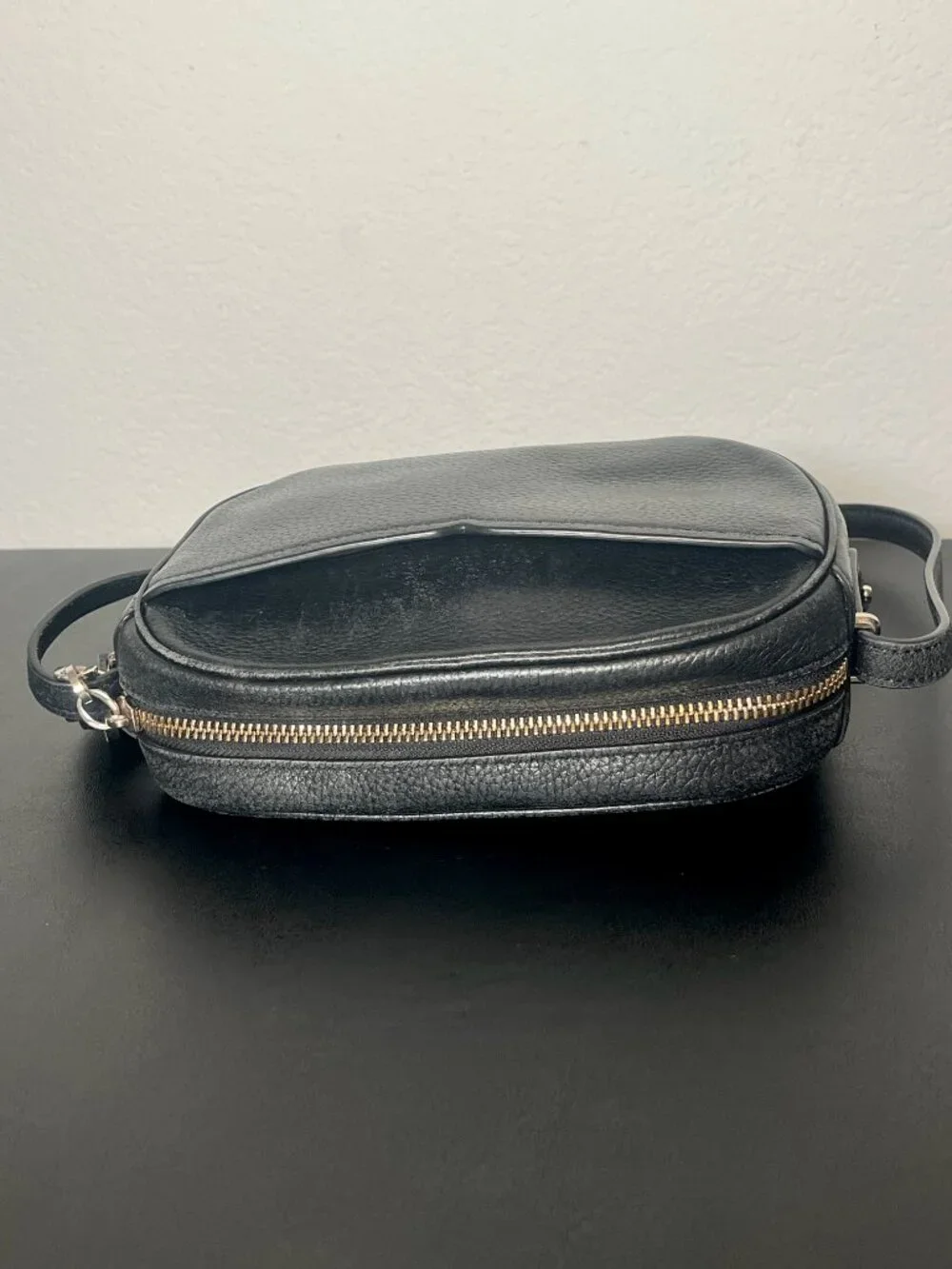 Kate Spade New York Naomi Camera Bag Crossbody Black Leather with Tassel